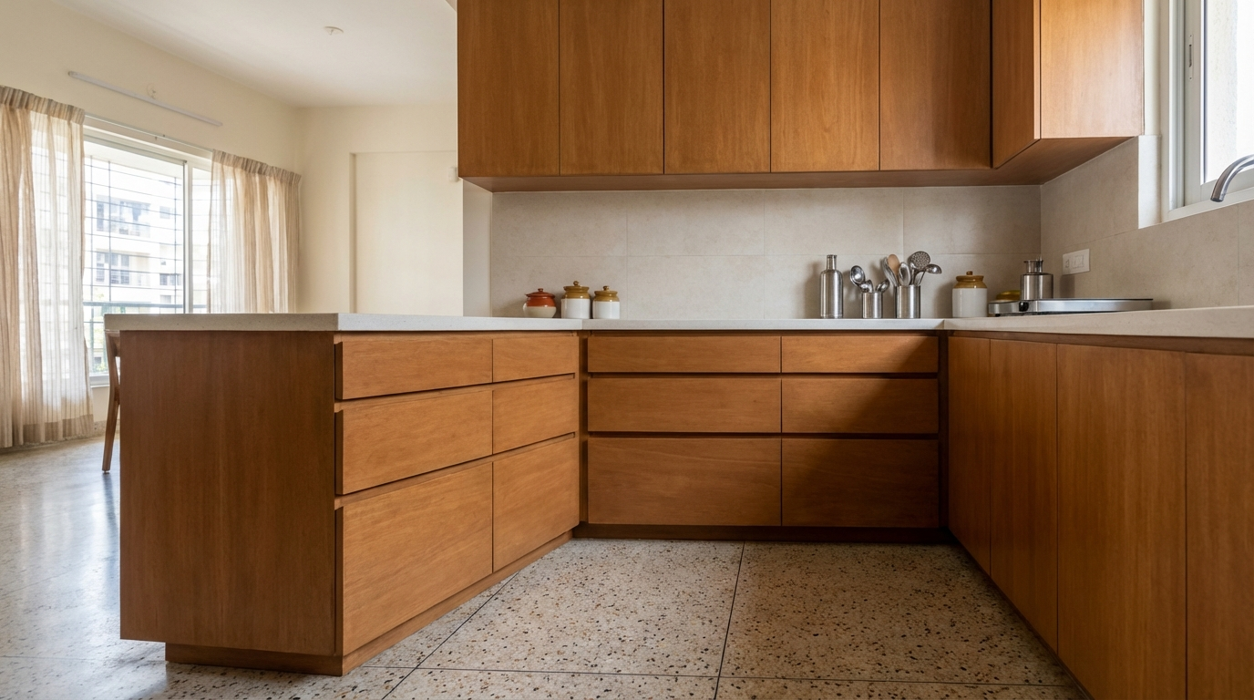 25 Modern Kitchen Plywood Designs with Material & Cost Guide (2026)