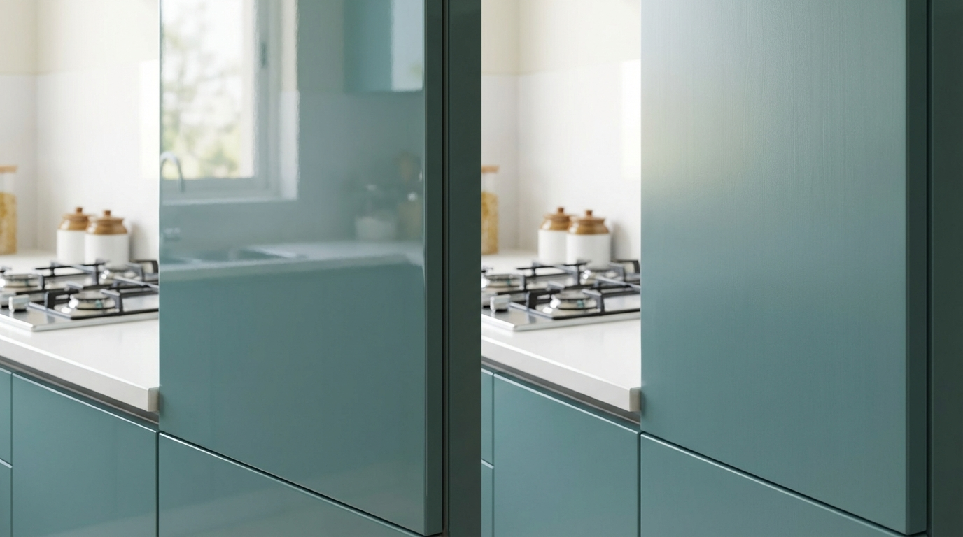 Acrylic vs PU Kitchen Cabinets: Which Finish is Better?