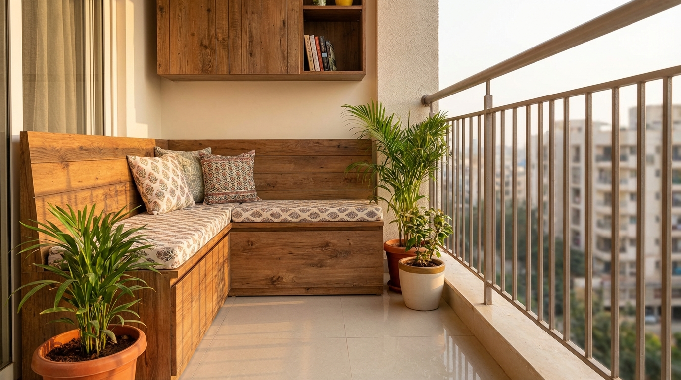 Balcony Design Ideas: 50+ Modern, Small & Budget-Friendly Designs for Indian Apartments