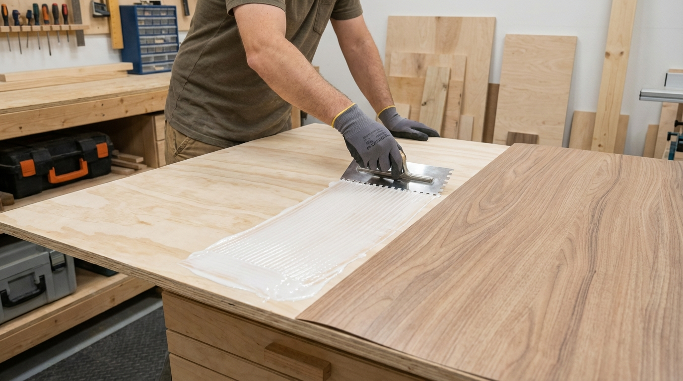 Best adhesive for laminates on plywood/MDF (PU, SR, etc.)