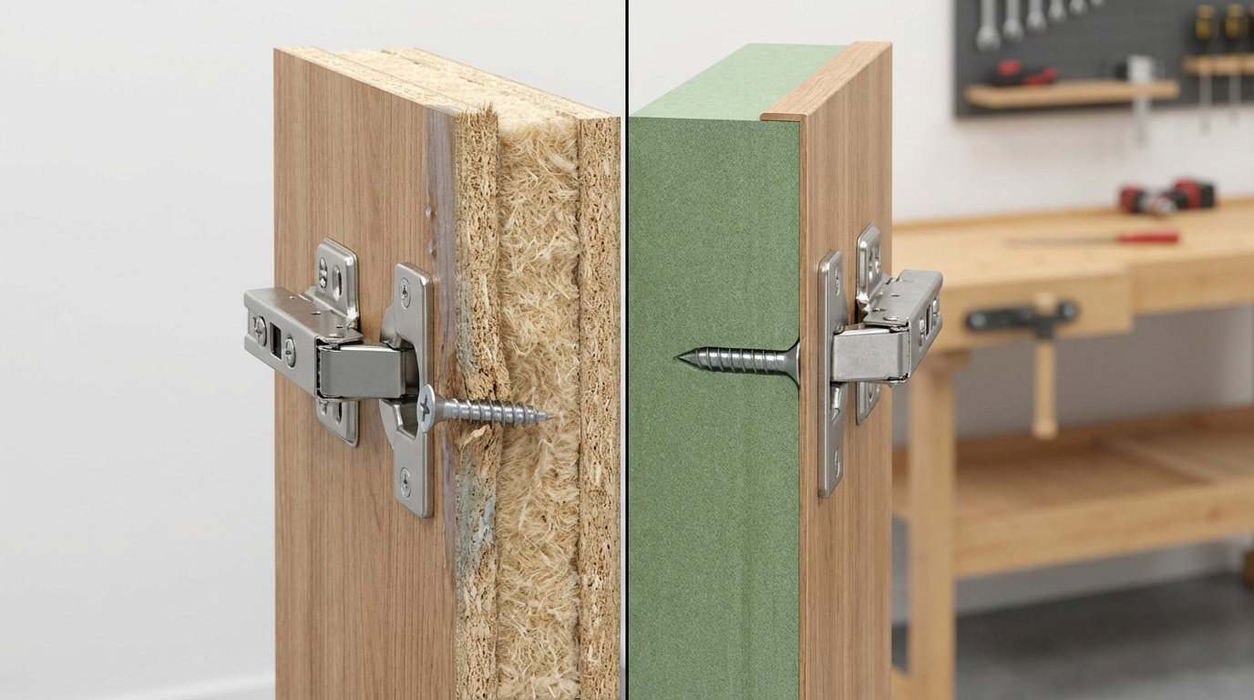 Best MDF for wardrobes: moisture, screws & finishing