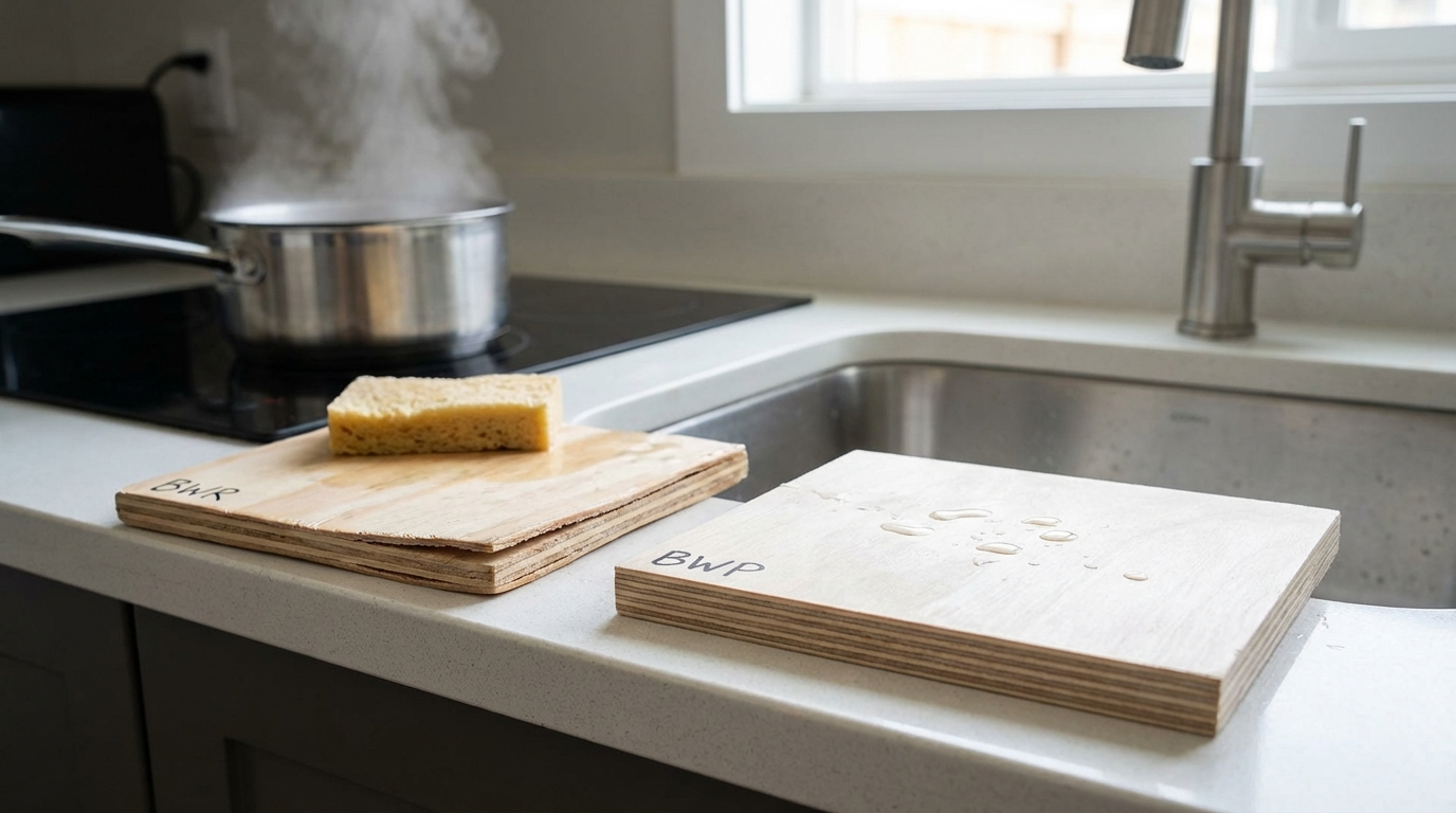 Best Plywood for Modular Kitchen Cabinets (BWR vs BWP?)