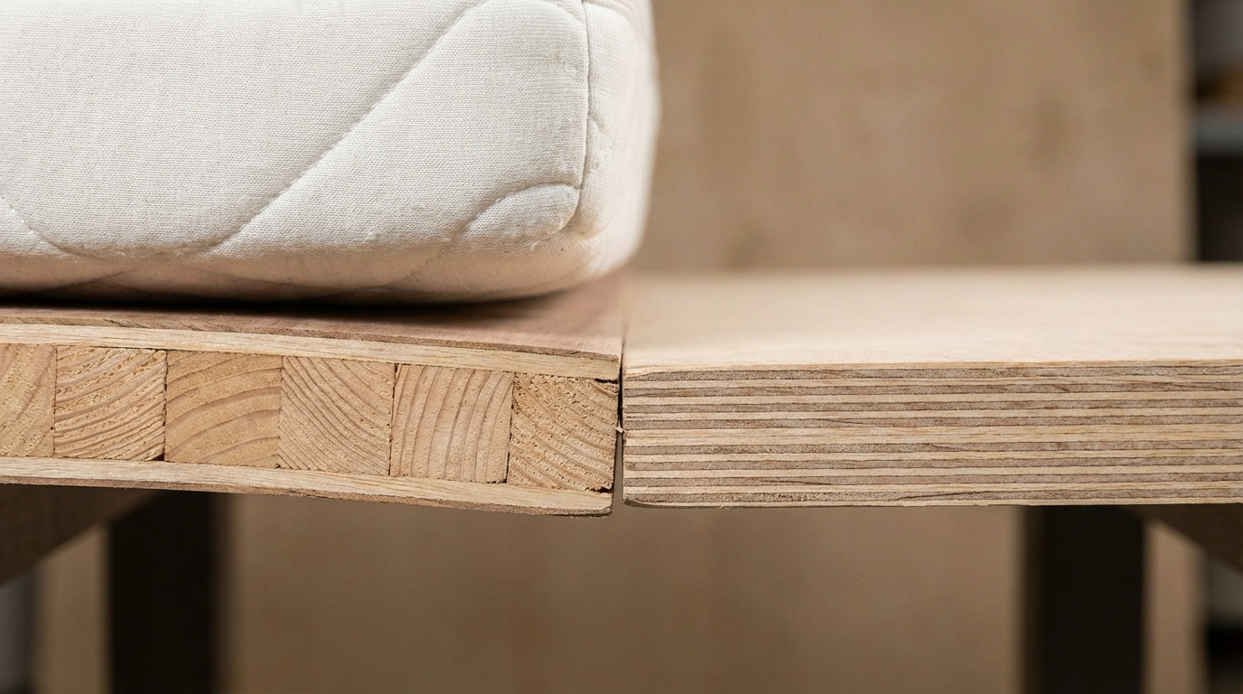 Blockboard vs plywood for beds: durability & sagging