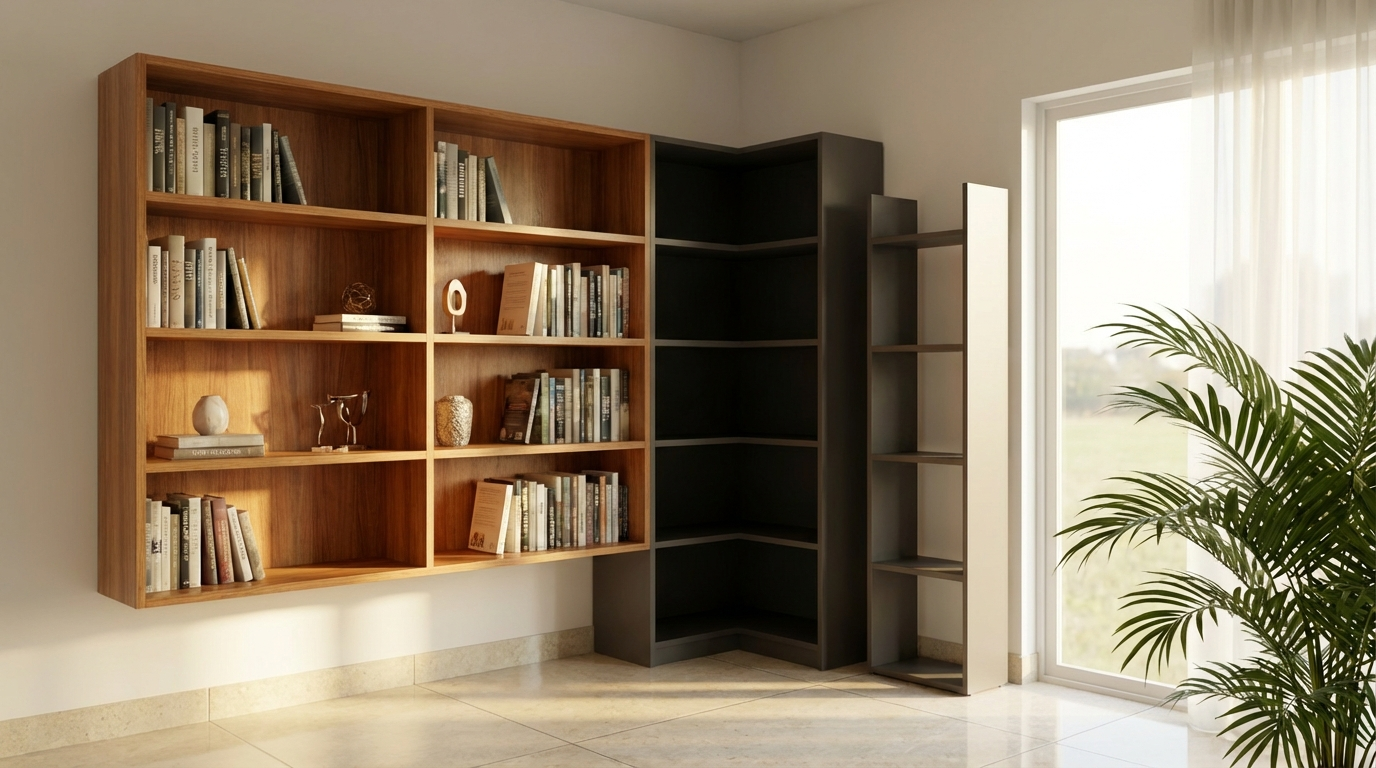 Bookshelf Design Ideas: 30+ Modern, Wall-Mounted & Corner Designs for Home