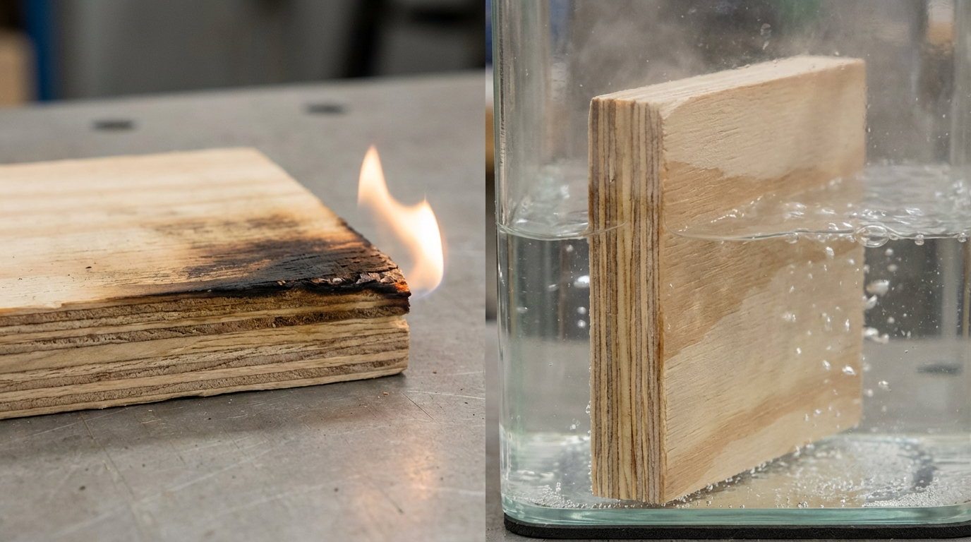 Fire Retardant Plywood vs BWP