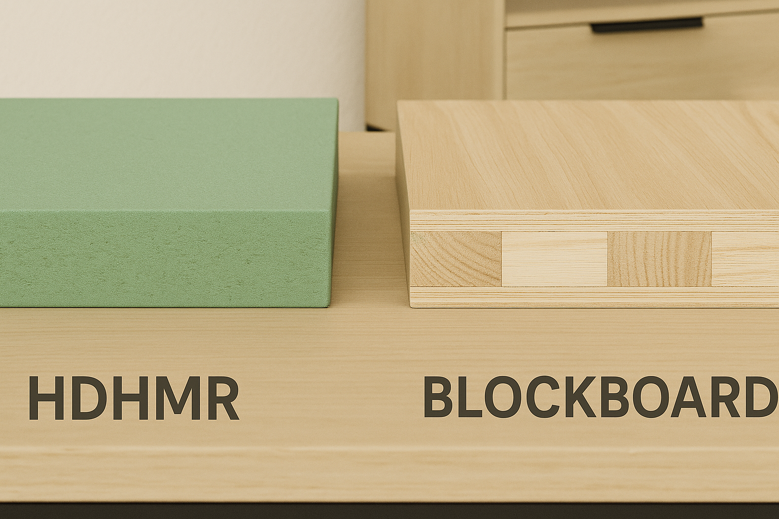 HDHMR vs Blockboard – Which Suits Your Furniture?