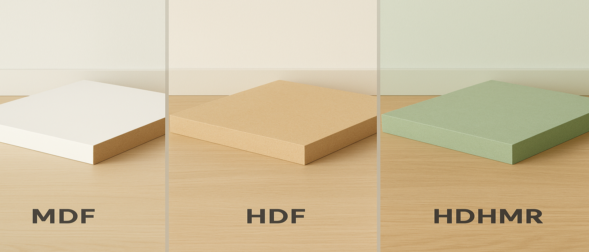 HDHMR vs HDF vs MDF – High Density vs Standard Boards