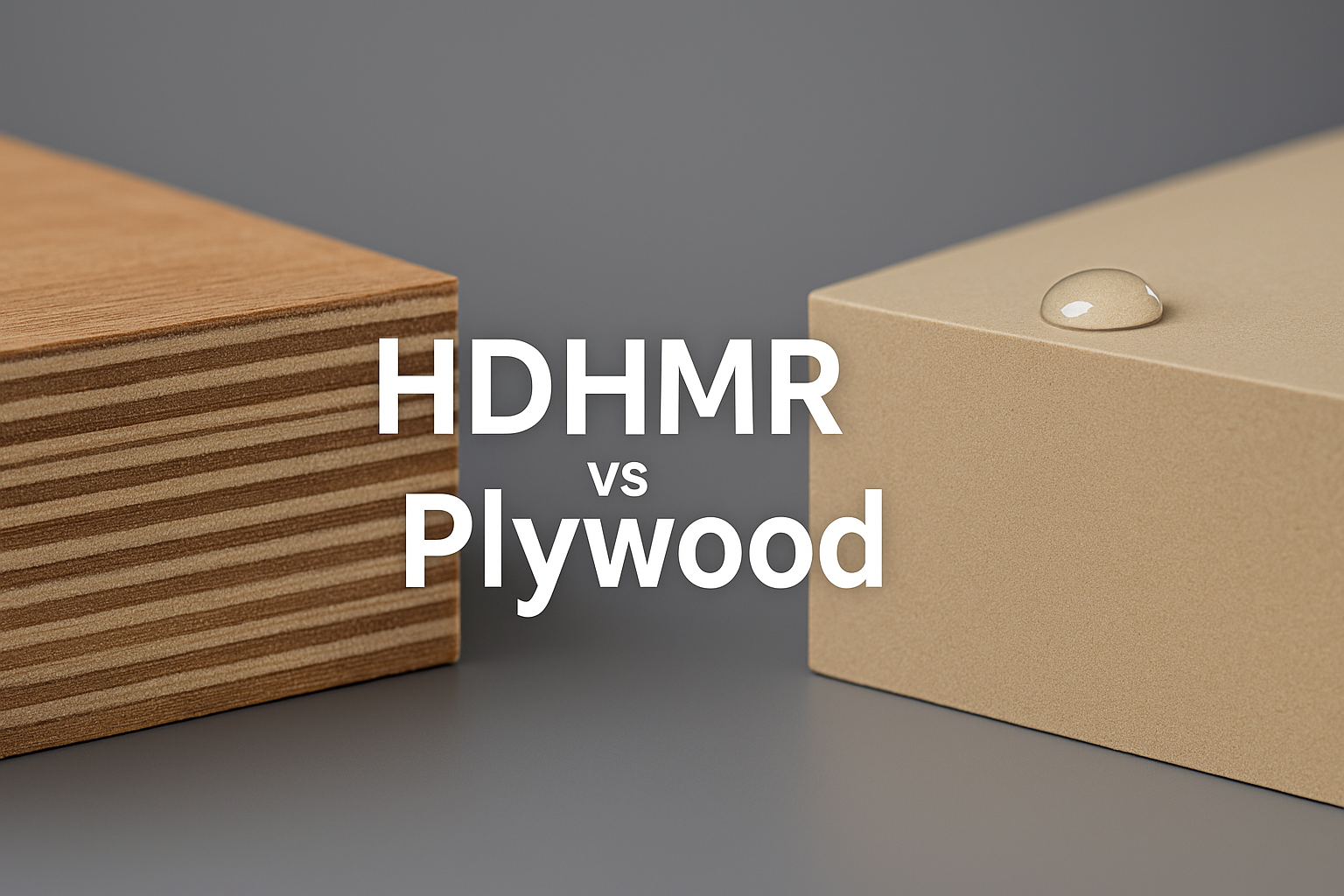 HDHMR vs Plywood – Which is Better for Your Needs?