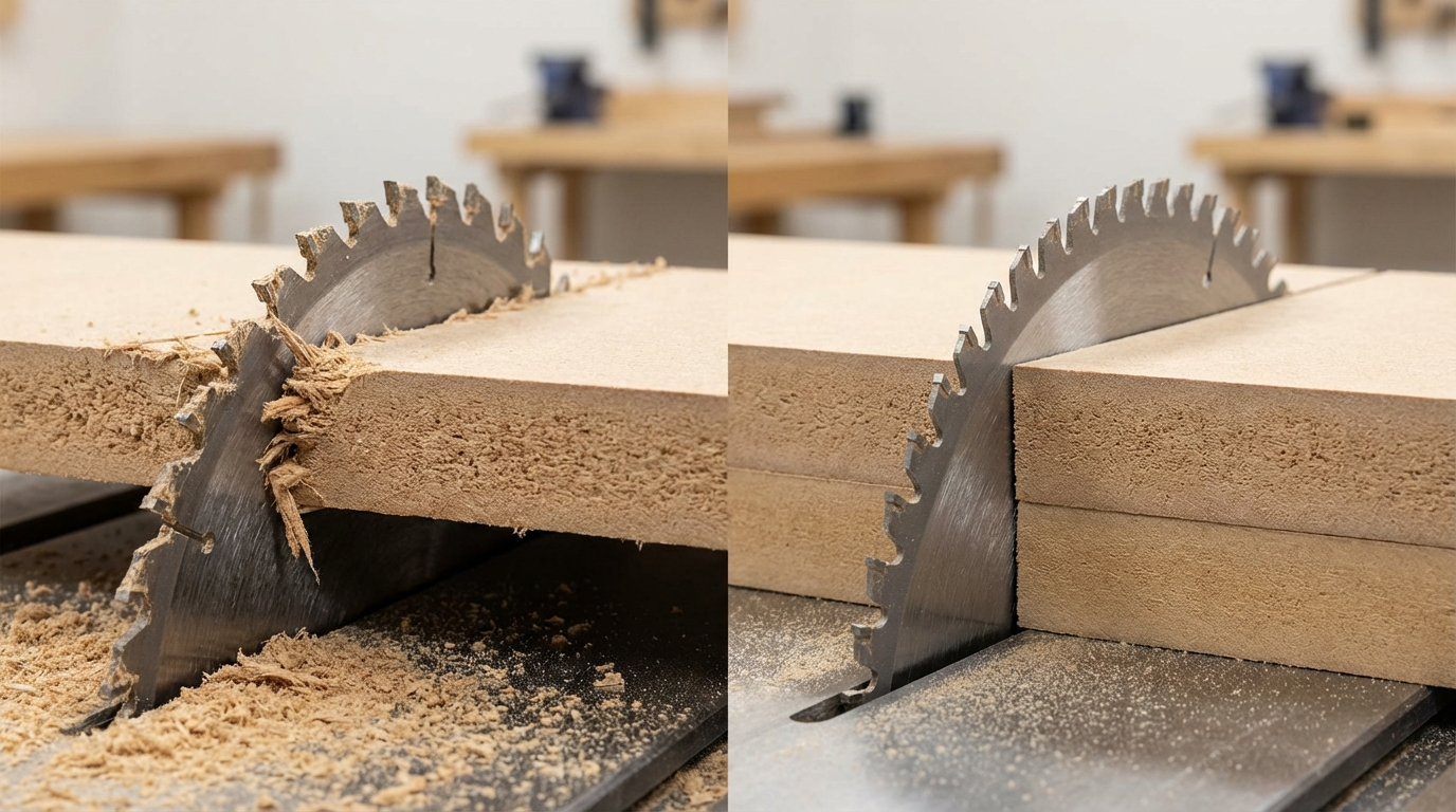 How to Cut MDF Cleanly: Blade Choice, Dust Safety & Chip-Free Edges