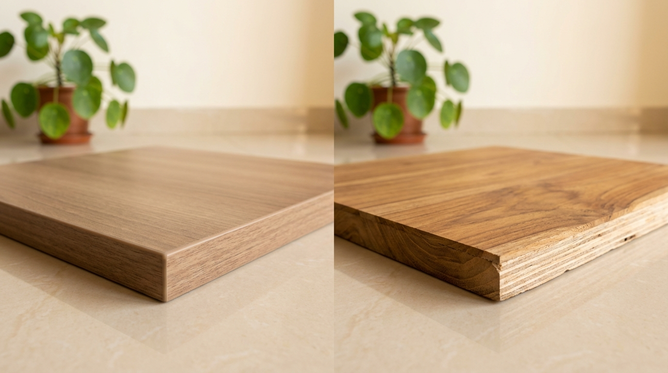 Laminate vs Veneer vs Sunmica: Differences, Price & Which to Choose for Furniture