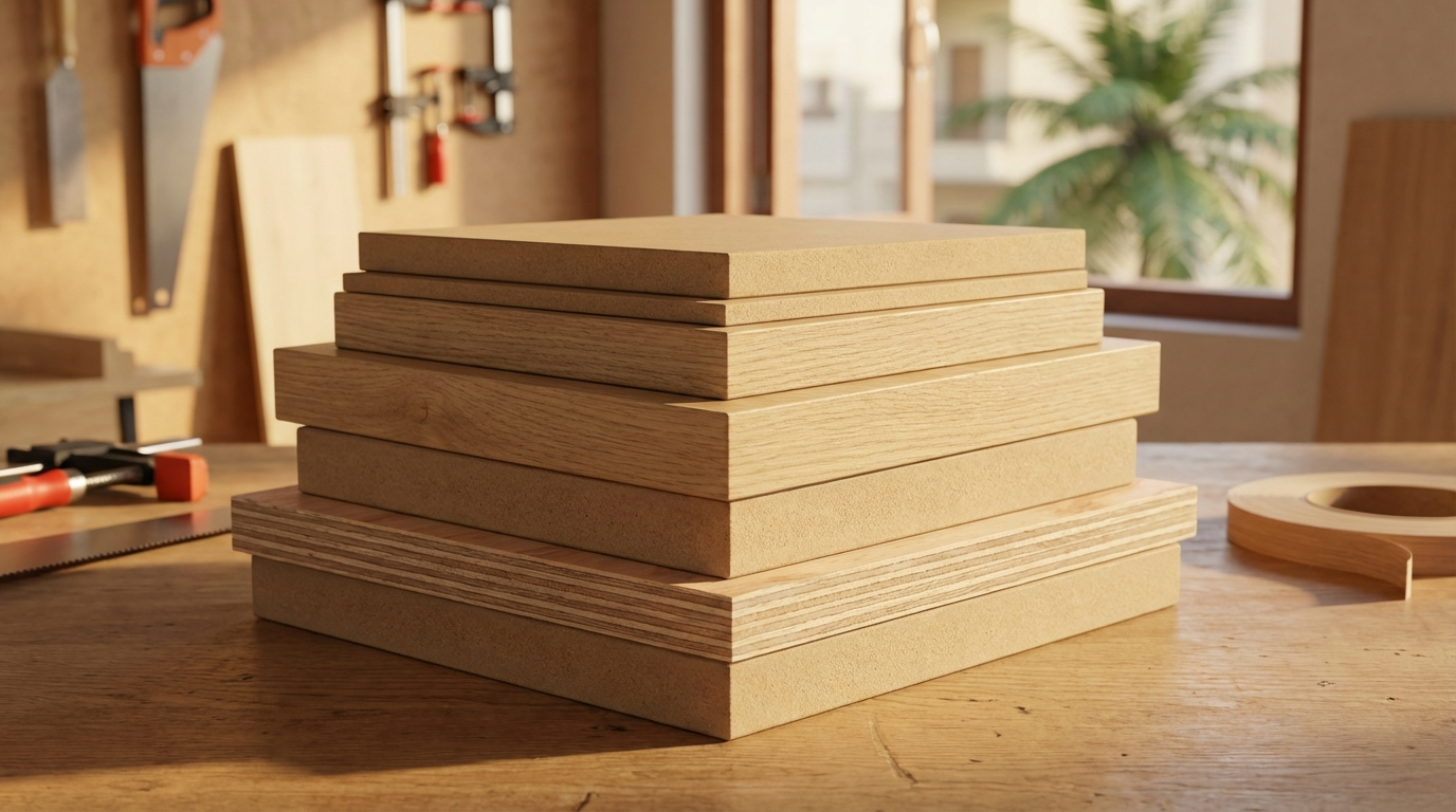 MDF Board: Full Guide to Types, Thickness, Uses & Price Comparison with Plywood
