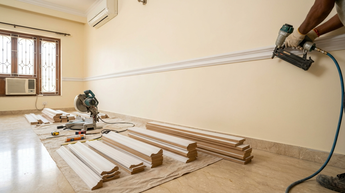 MDF Moulding & Wall Patti: Designs, Profiles & Installation