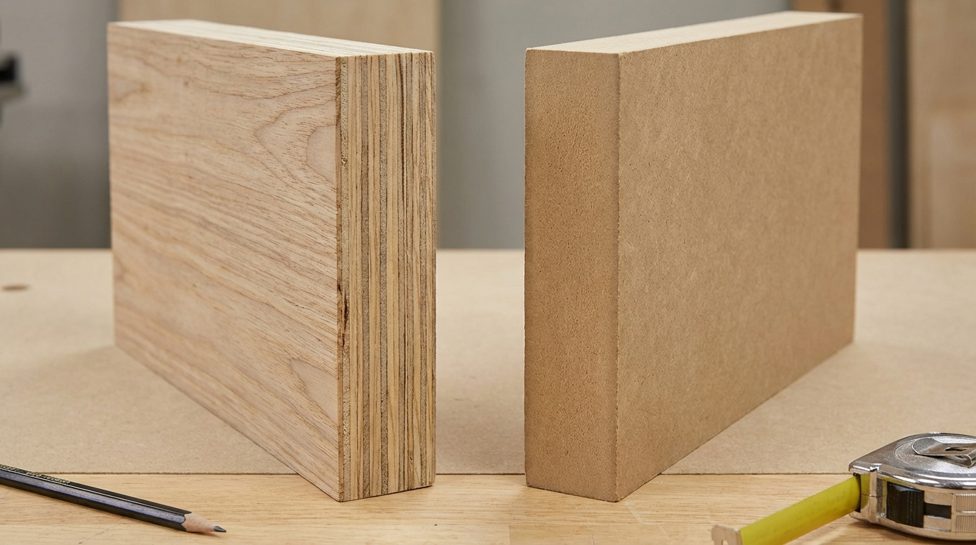 MDF vs plywood for wall panelling: what to pick (India)