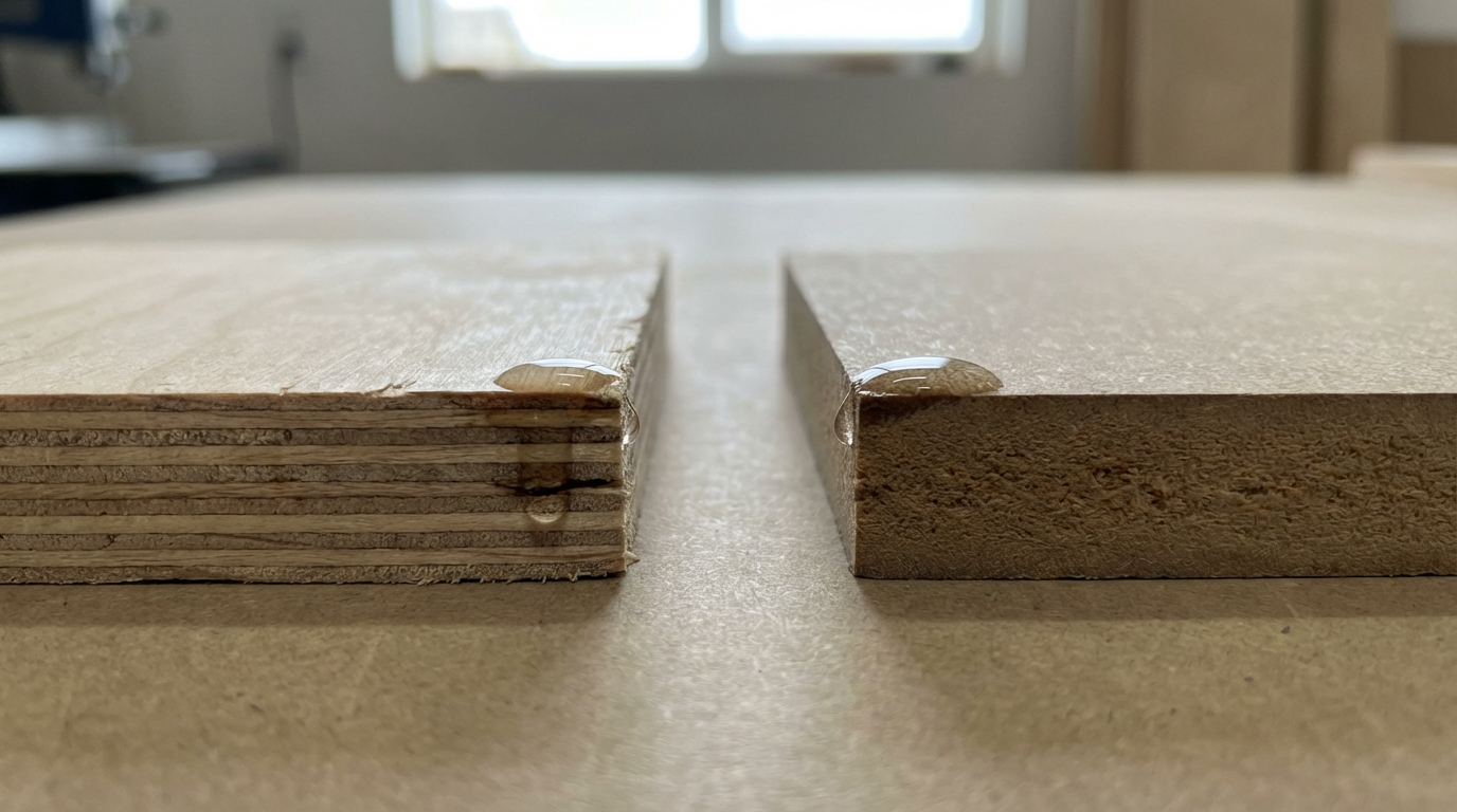 MDF vs plywood for wardrobe: what to pick (India)