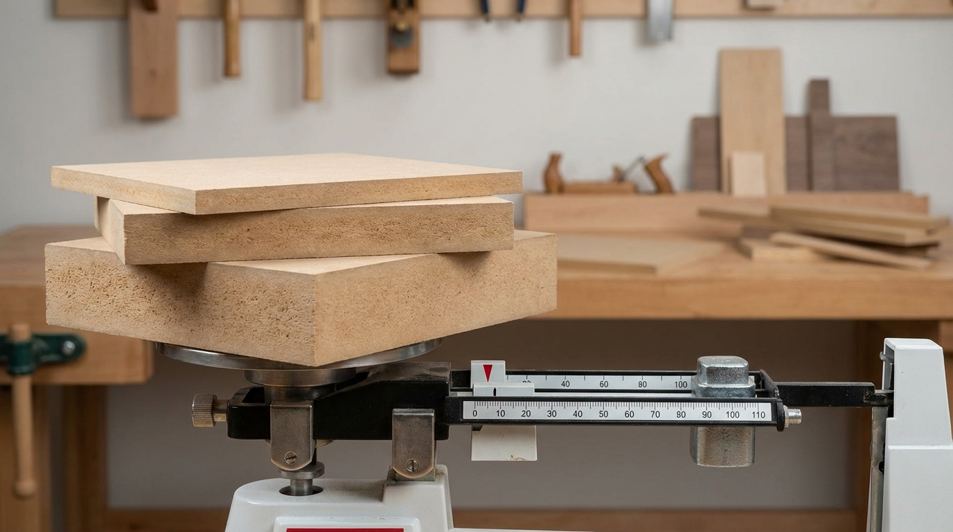MDF Weight Calculator: Estimate Sheet Weight by Thickness (with Examples)