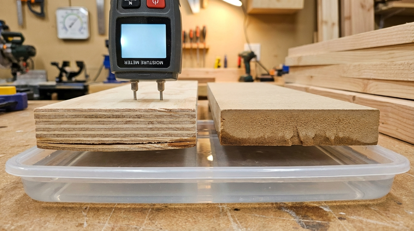 Moisture content in plywood/MDF: why it matters in India