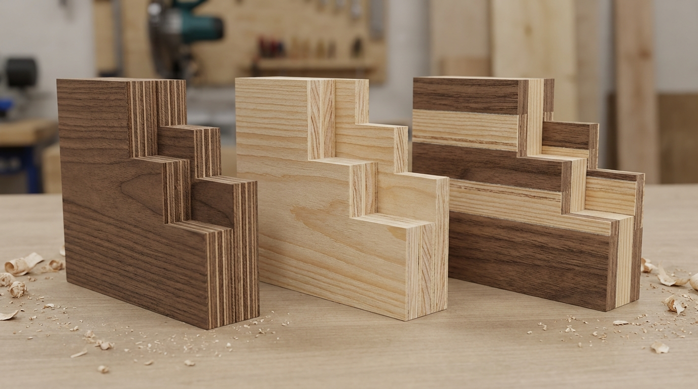 Plywood core types: hardwood vs softwood vs mixed core