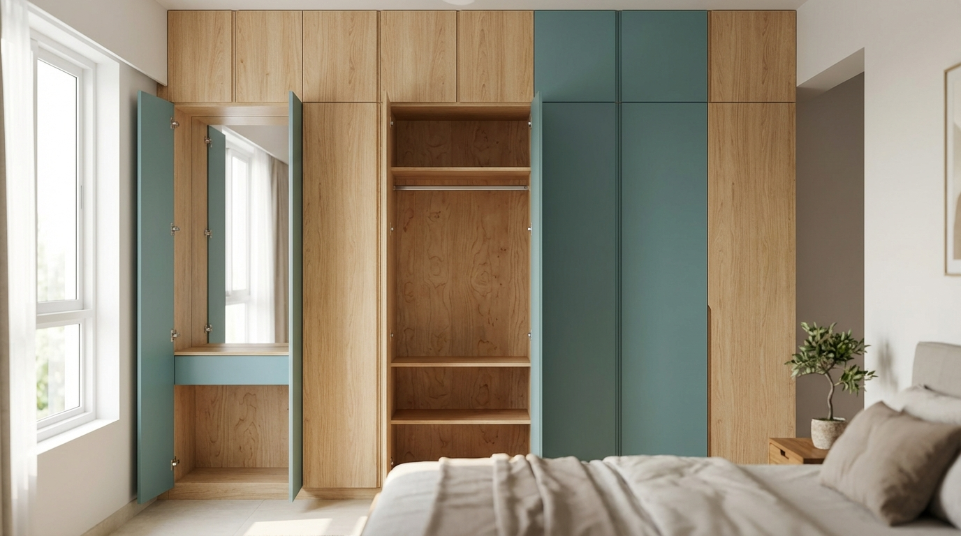 Plywood Design Ideas for Bedroom: Wardrobe & Almirah Styles