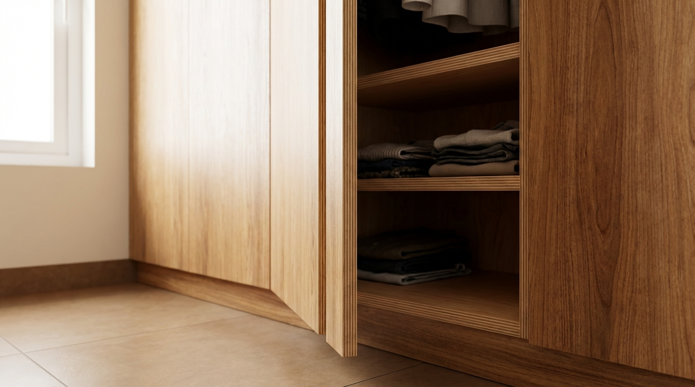 Plywood for Wardrobes: Which Type is Best for Cupboards?