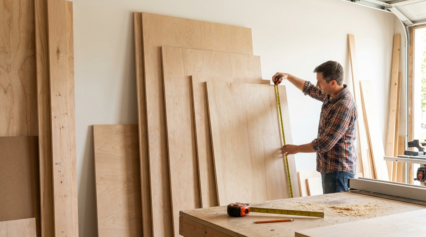 Plywood Sheet Sizes in India: 8x4, 7x4, 6x4 & How to Choose the Right Size