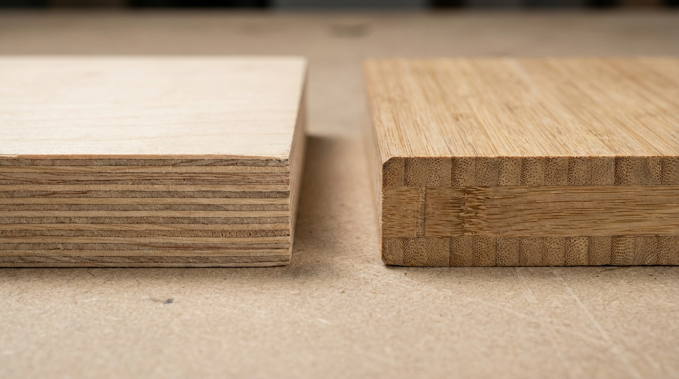 Plywood vs Bamboo Board