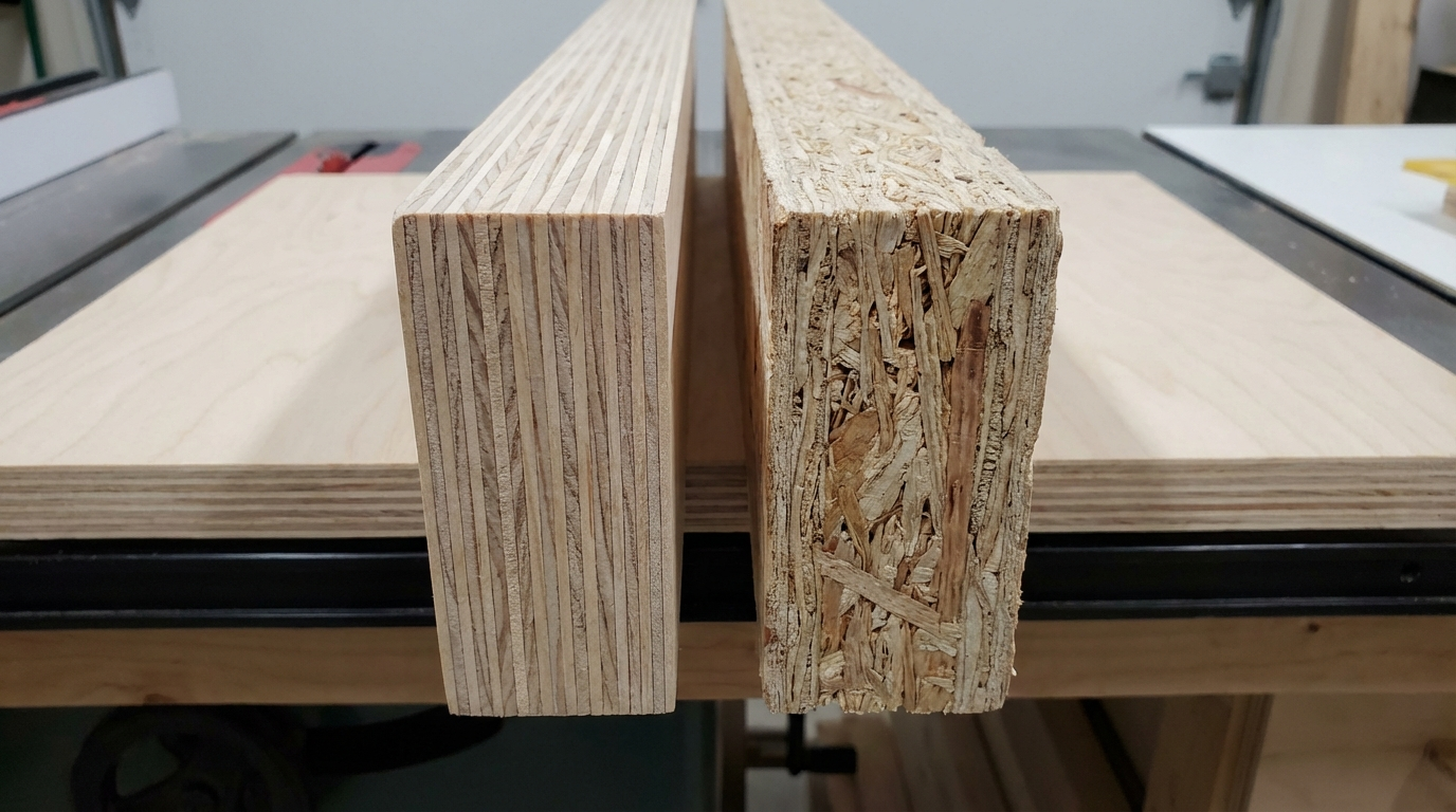 Plywood vs OSB Board
