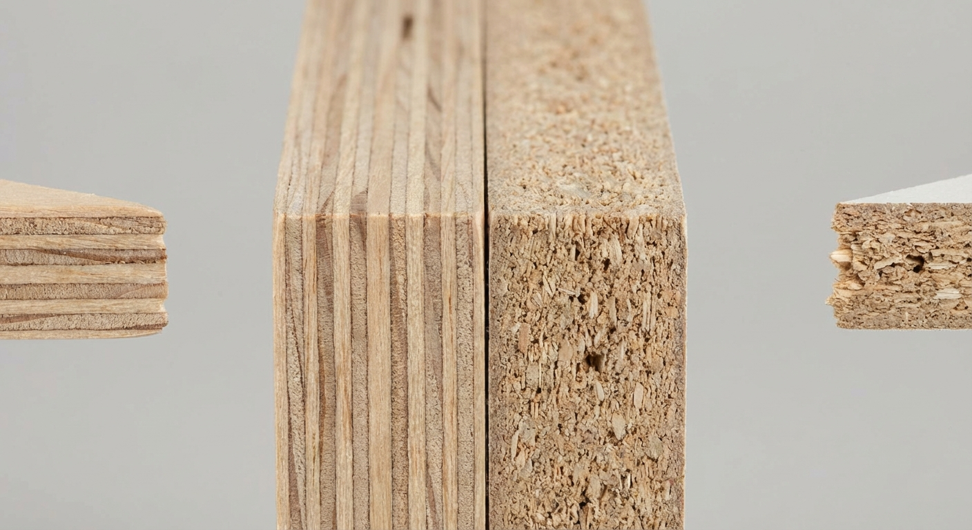 Plywood vs Particle Board