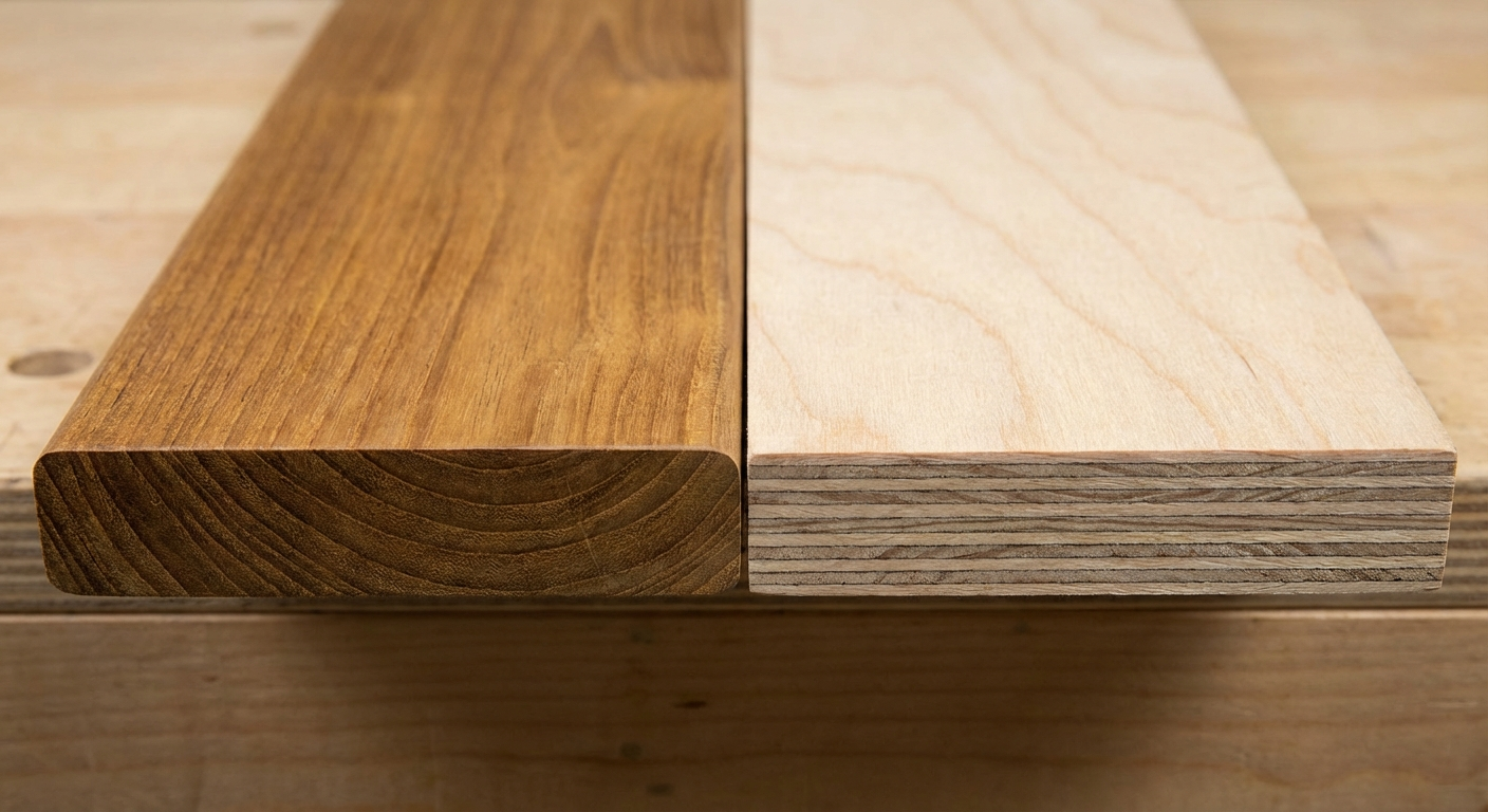 Plywood vs Teakwood