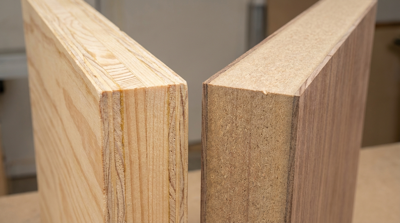 Plywood vs Veneer Board