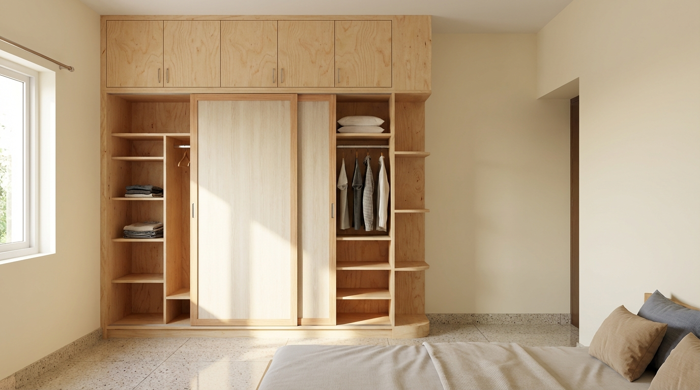 Plywood Wardrobe Ideas: 30 Designs with Materials & Price Guide