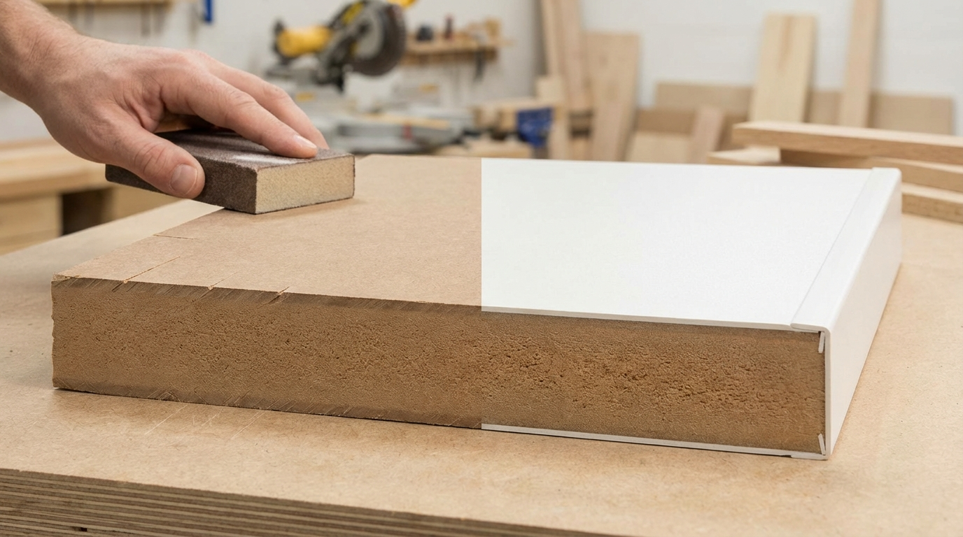 Pre-laminated MDF vs plain MDF: finish, durability, repairs
