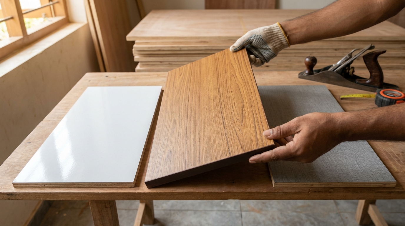 Sunmica Sheet Guide: Types, Designs, Price & Application for Kitchen, Wardrobe & Furniture