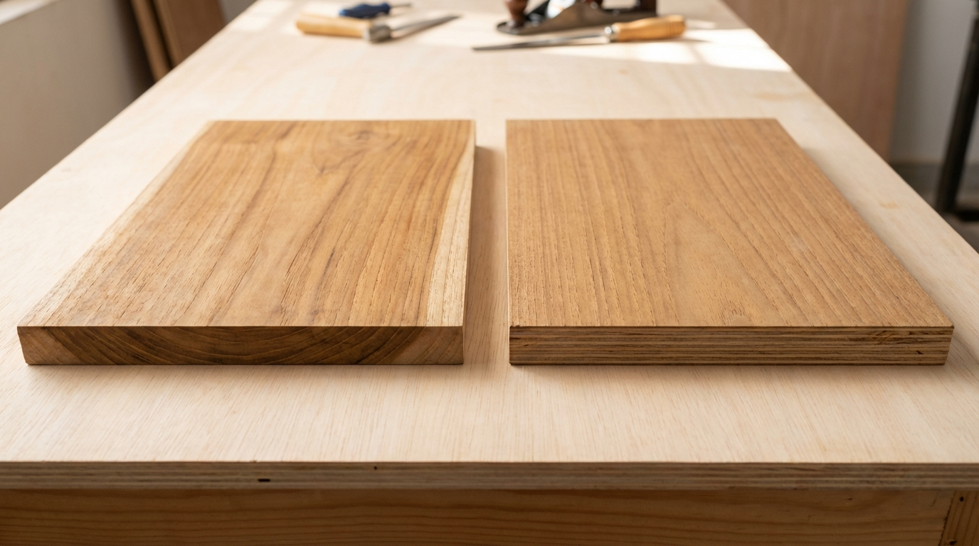 Teak Plywood Guide: Types, Prices & Natural vs Engineered Comparison