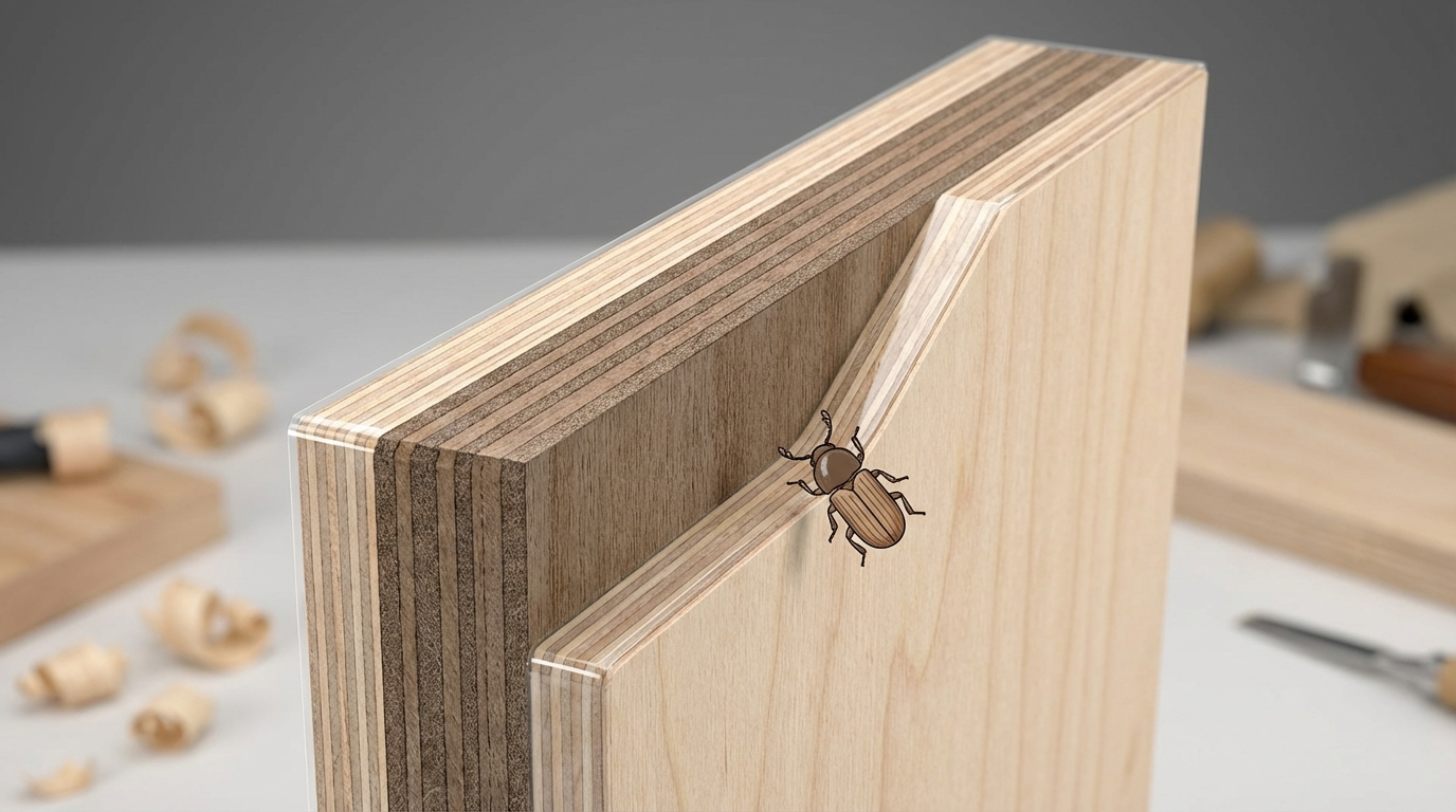 Termite/borer damage in plywood: prevention checklist
