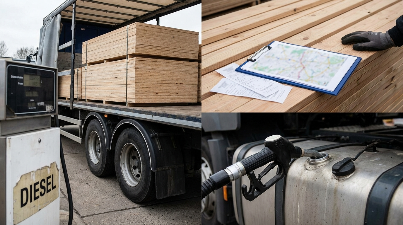 Transport Cost Impact on Plywood Pricing