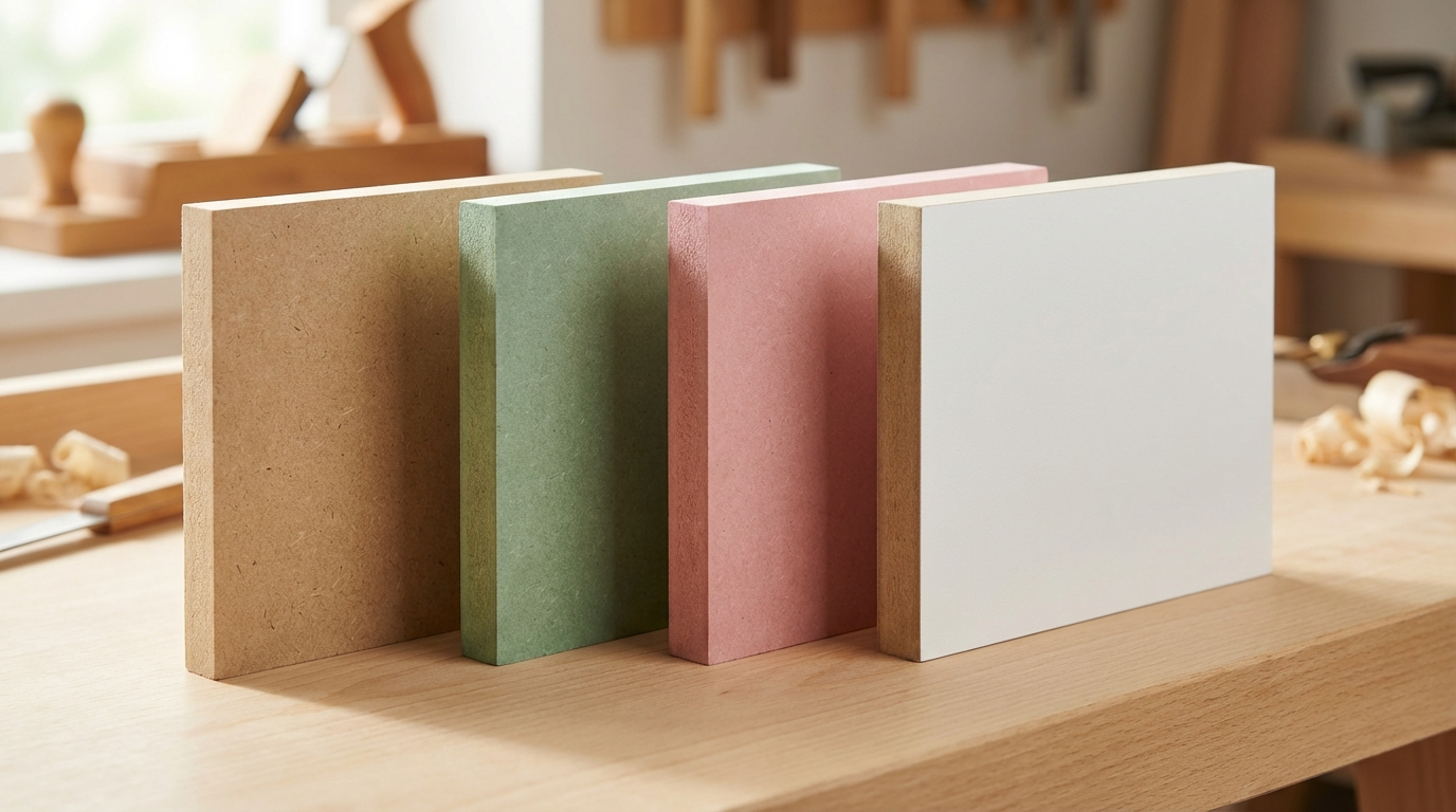 Types of MDF Board: A Complete Classification Guide