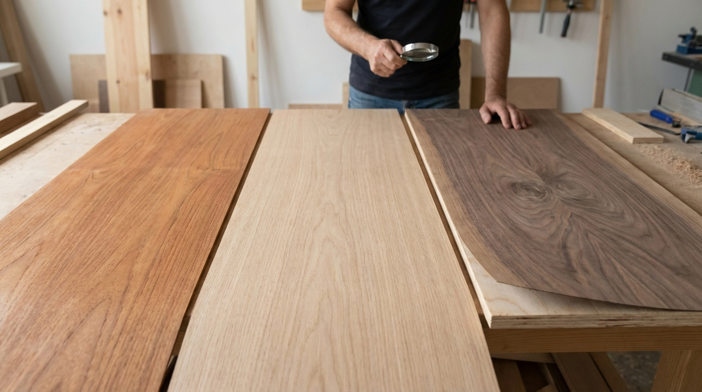 Veneer Sheets Price: Teak, Oak, Walnut & Popular Veneer Rate Ranges (India 2026)