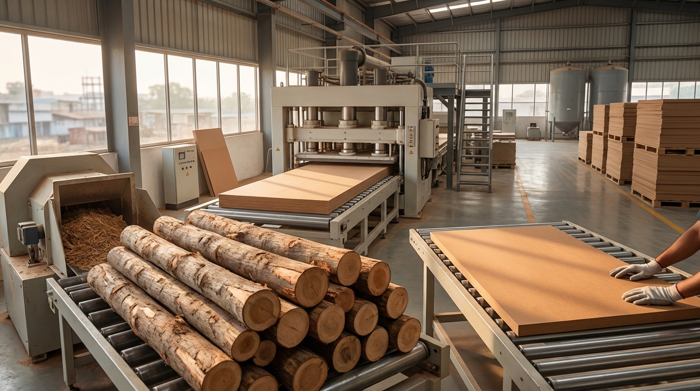 VIR MDF Manufacturing: Quality Process & Plant Tour