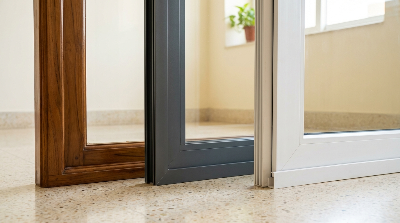 Window Frames: Wood vs Aluminium vs UPVC Comparison