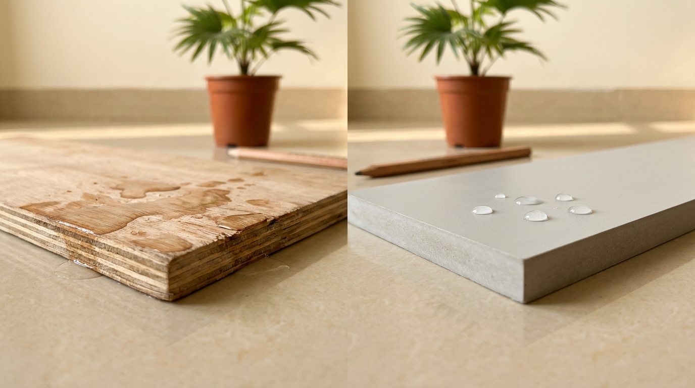 WPC Board Guide: What is WPC, Uses, Price & Comparison with Plywood for Furniture